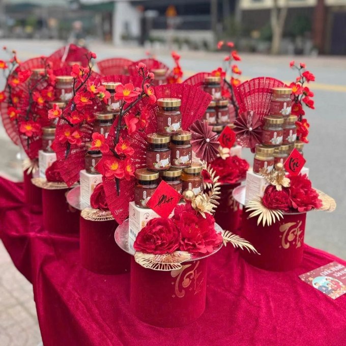 Set quà biếu yến sào Lanest dịp Tết