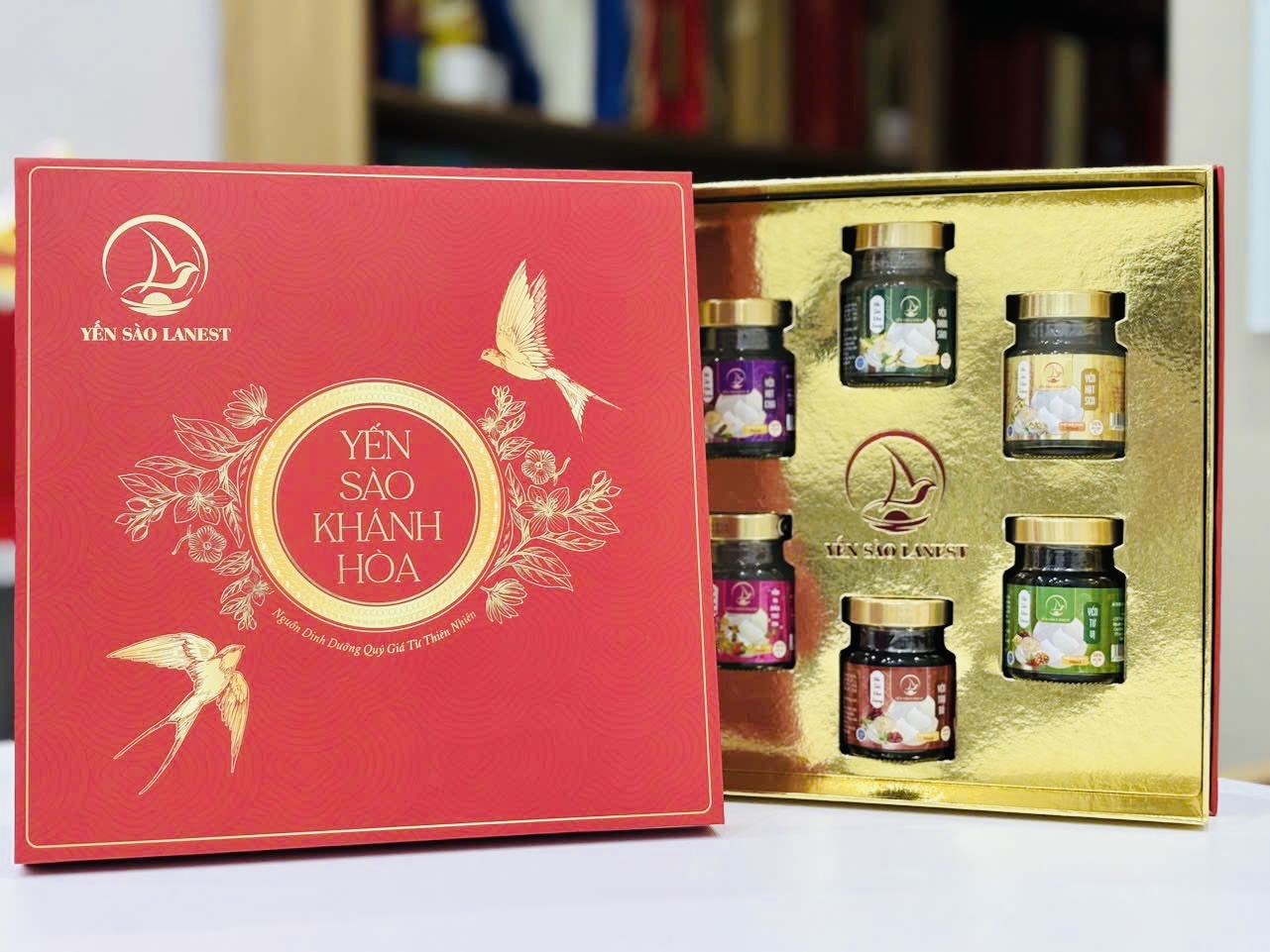 Set quà cao cấp Yến Sào Khánh Hòa Lanest