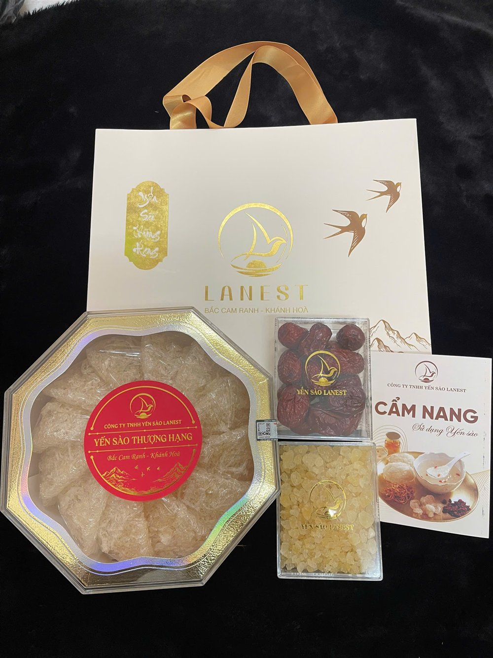 Yến Tinh Chế Vụn Lanest, đắp tổ hoặc chia viên